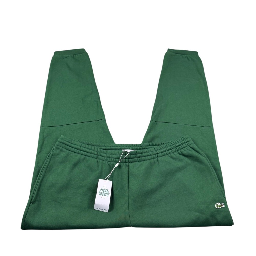 Lacoste Green Tapered Fit Croc Logo Sweatpants Mens XXL XH2529 NWT